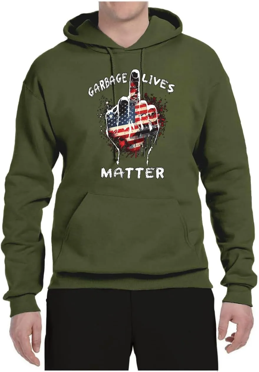 Wild Bobby Garbage Lives Matter Funny MAGA Middle Finger Trump 2024 Political Sweatshirt
