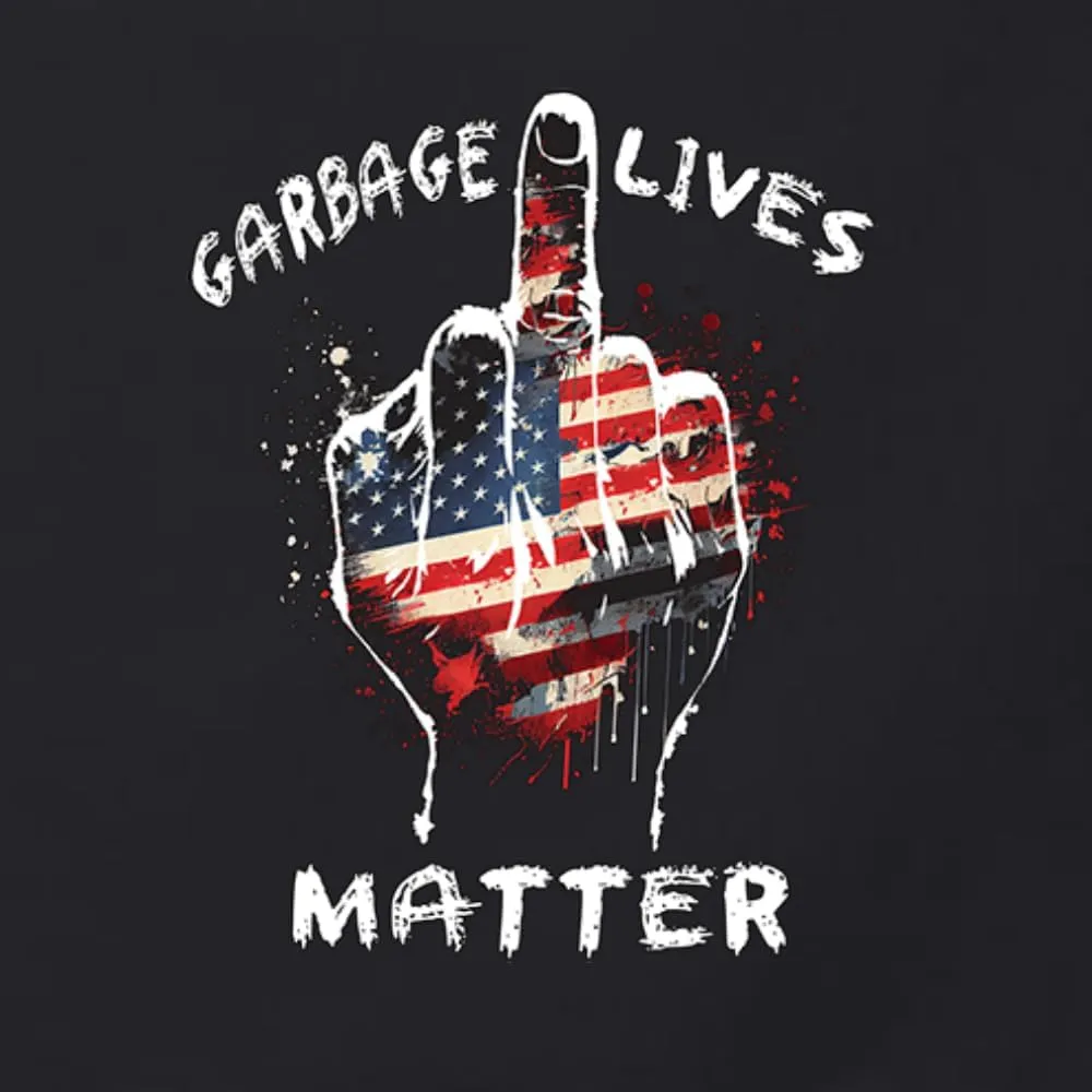 Wild Bobby Garbage Lives Matter Funny MAGA Middle Finger Trump 2024 Political Sweatshirt