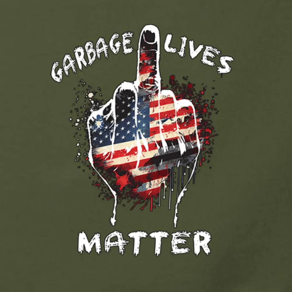 Wild Bobby Garbage Lives Matter Funny MAGA Middle Finger Trump 2024 Political Sweatshirt