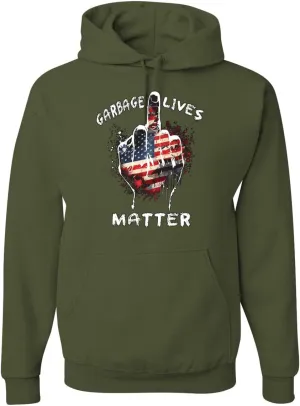 Wild Bobby Garbage Lives Matter Funny MAGA Middle Finger Trump 2024 Political Sweatshirt