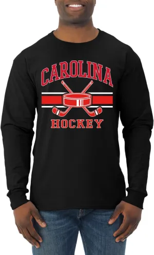 Wild Bobby Hometown Fan Team Pride | Fantasy Hockey Fans Sports Mens Long Sleeve Shirt
