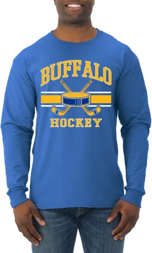 Wild Bobby Hometown Fan Team Pride | Fantasy Hockey Fans Sports Mens Long Sleeve Shirt