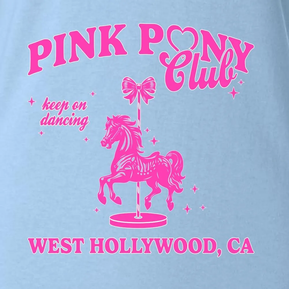 Wild Bobby Pink Pony Club West Hollywood California Logo | Fan Lyrics Music Concert Merch Womens T-Shirt