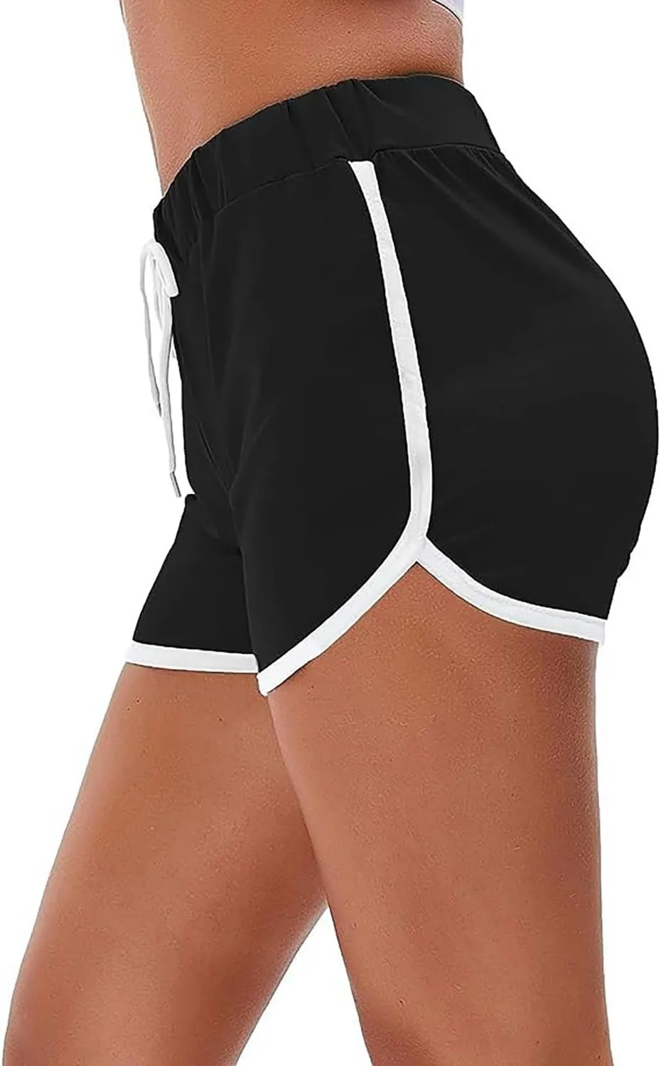 Wild Bobby Sexy Naughty Slutty Christmas Women's Spandex Cotton Booty Shorts
