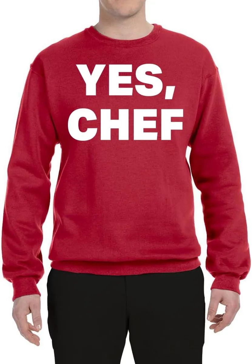 Wild Bobby YES CHEF Iconic Pop TV Quote Pop Culture Unisex Crewneck Sweatshirt