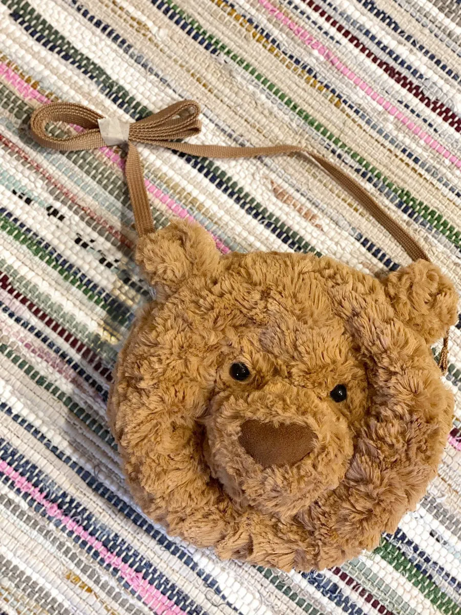 Women's Barcelona Bear Cute Cartoon Plush Doll Crossbody Bags