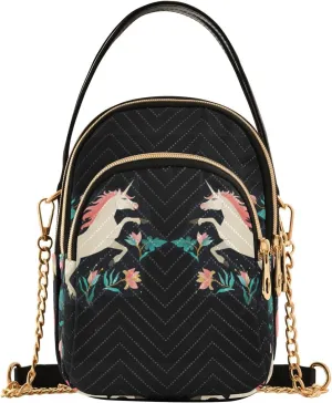Women's Wave Cross Body Chest Bag, 52 inch Gold Chain Shoulder Handbag Purse