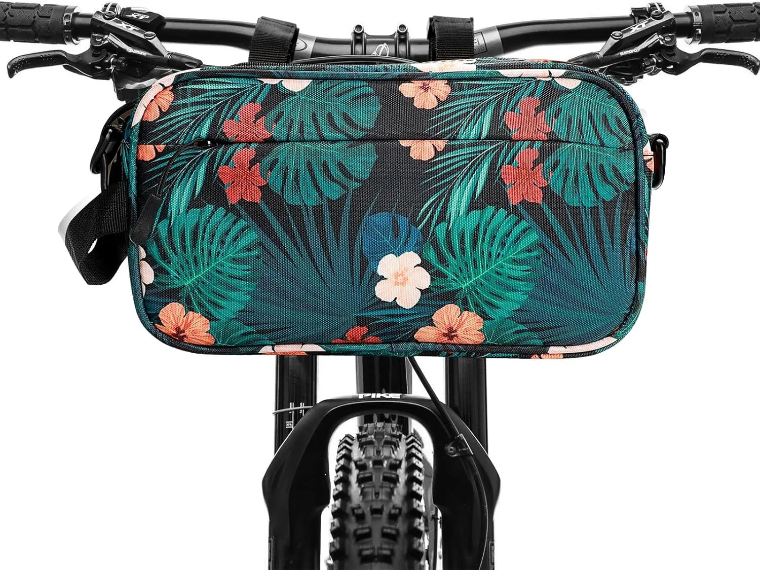 YEEGO DIRECT Handlebar Bag, Bike Bags for Bicycles, Multifunctional Waterproof Scooter Crossbag Handbag Slant Across Mountain Bicycle Handlebar Frame Accessories(Navy Blue)