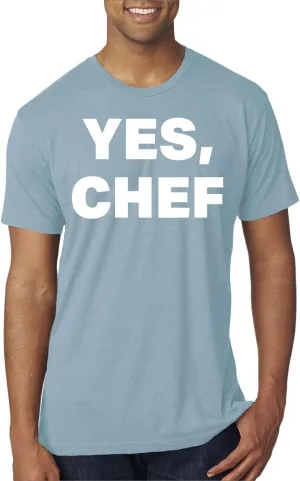 YES Chef Iconic Pop TV Quote Pop Culture Mens Premium Tri Blend T-Shirt
