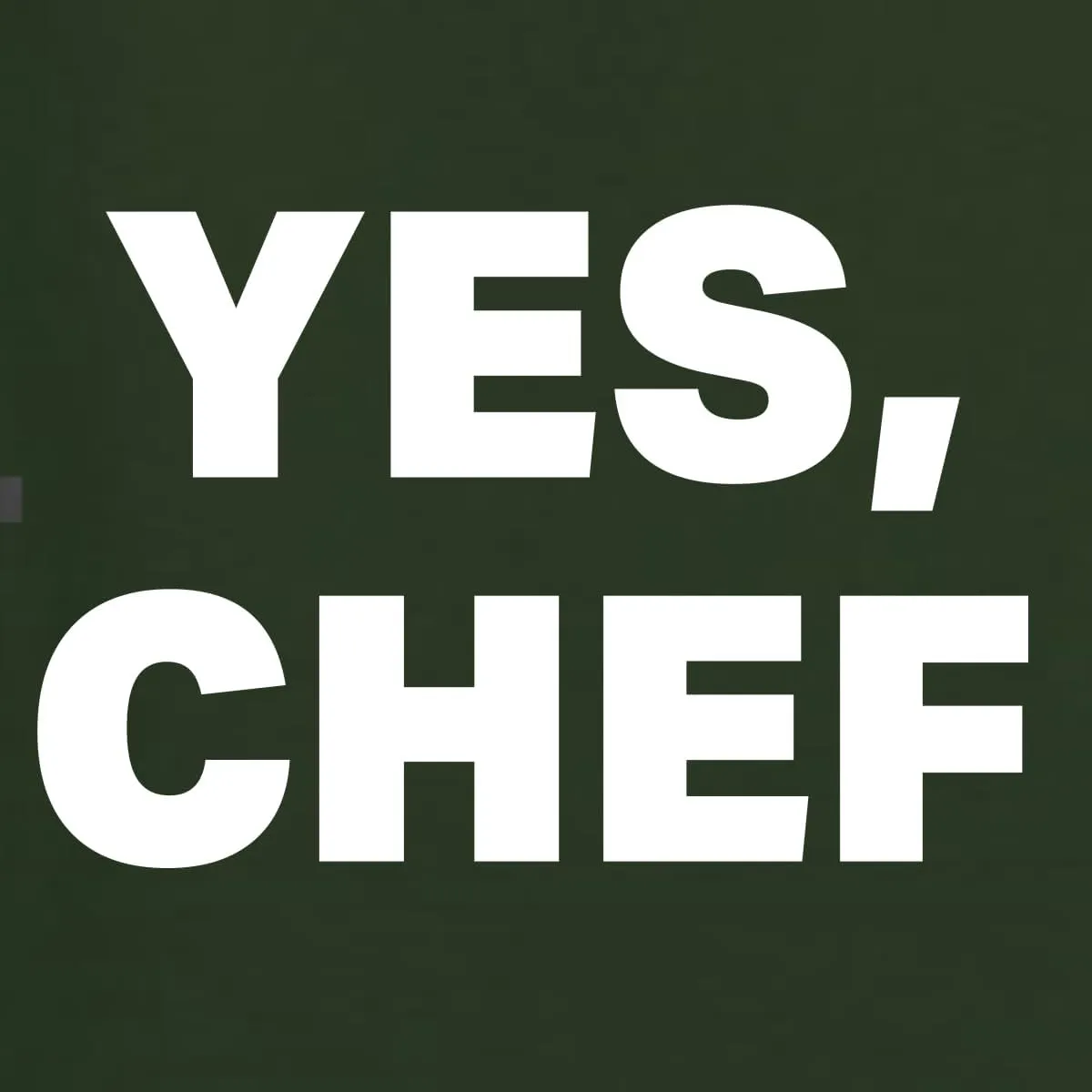YES Chef Iconic Pop TV Quote Pop Culture Womens Graphic T-Shirt