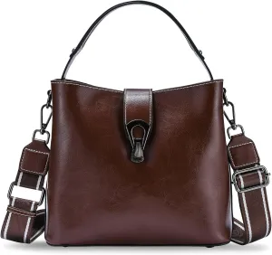 Yonami Genuine Leather Purses - Women's Designer Crossbody Bags – Small Purses for Women, Women's Shoulder Handbags