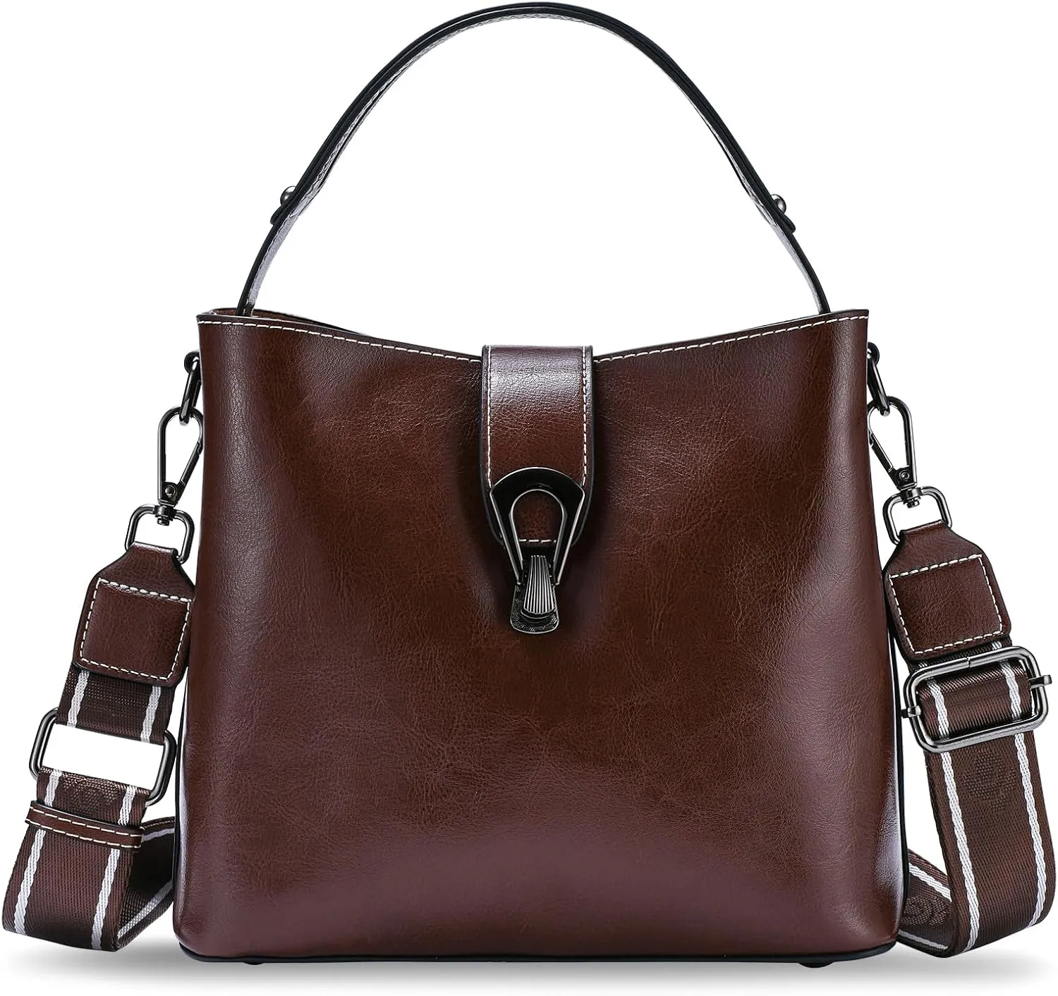 Yonami Genuine Leather Purses - Women's Designer Crossbody Bags – Small Purses for Women, Women's Shoulder Handbags