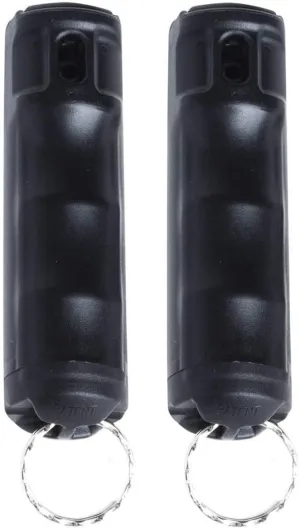 Zarc Vexor Police Strength Pepper Spray, Flip-Top Finger Grip, 20  Shots, 10-12 Ft. Range - Two Pack