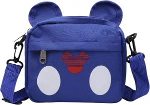 ZGMYC Cartoon Mouse Crossbody Bag Purses for Kids Boys Girls Shoulder Bag Cute Polka Dots Small Satchel